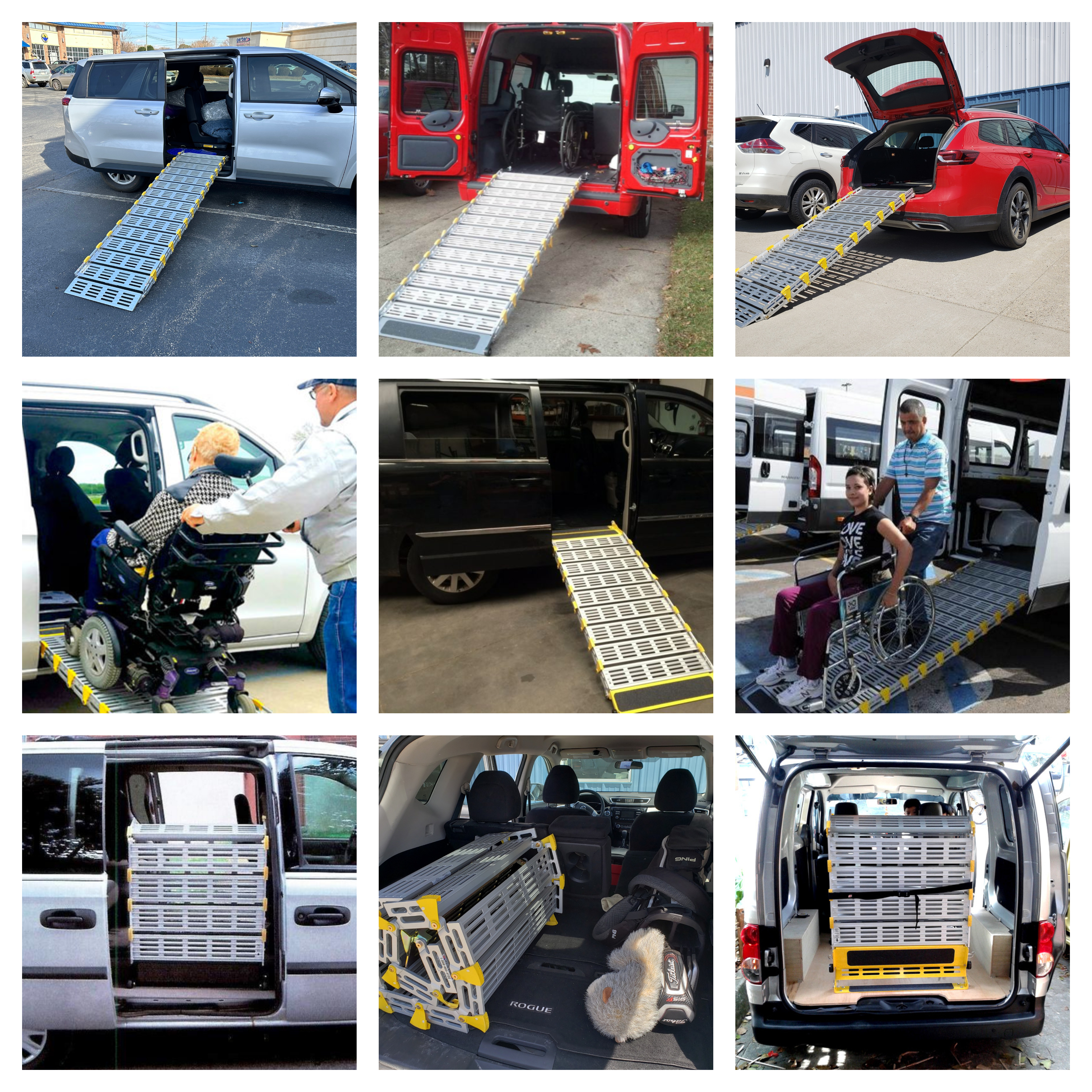 Auto rampa 